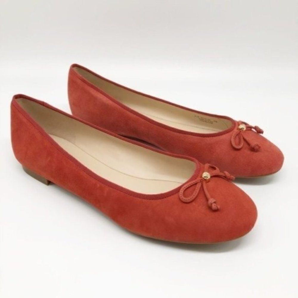 COLE HAAN Megan Lace Bow Ballet Flat II 